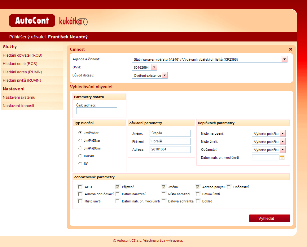 Obrázek Schéma nasazení Lokálních registrů Pro uložení konfiguračních parametrů, rozpracovaných reklamací a případně dalších dat bude použita SQL databáze.