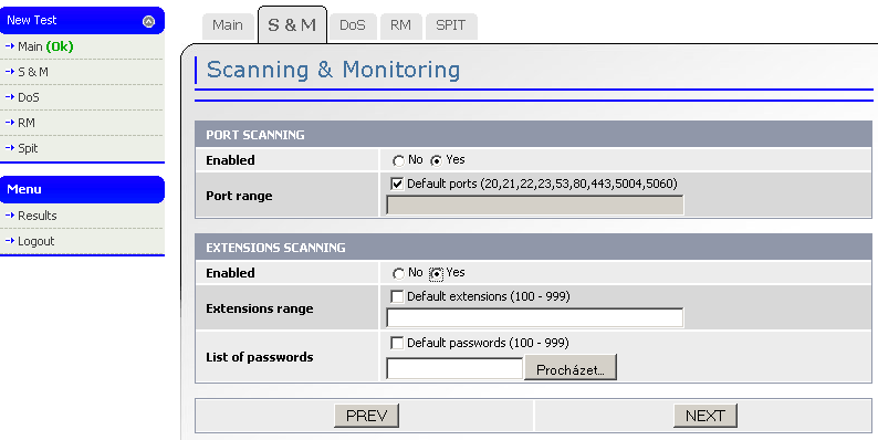 Scanning and Monitoring Modul ORS