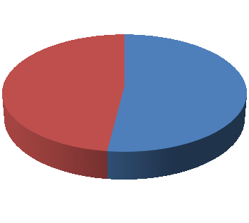 Poloţka č. 3 Bydlíš Tabulka č. 6: Místo bydliště respondentů děvčata chlapci celkem Abs. č. Rel. č. Abs. č. Rel. č. Abs. č. Rel. č. ve velkém městě 134 51% 147 52% 281 52% na vesnici nebo v malém městě 129 49% 134 48% 263 48% součet 263 100% 281 100% 544 100% Graf č.