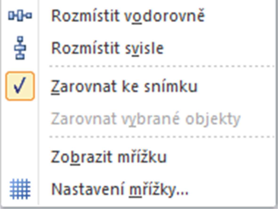 Překlopení a otočení objektu Otočení objektu můžeme provést několika způsoby: - Tažením myši za zelený úchytový bod (rychlé, ale nepřesné). Myší označíme objekt.