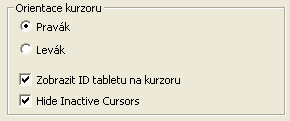 Zobrazit ID padu u kurzoru Díky tomuto nastavení se u kurzoru zobrazí popis. 1. Ujistěte se, že Pady, které chcete nastavit, jsou připojené. 2.