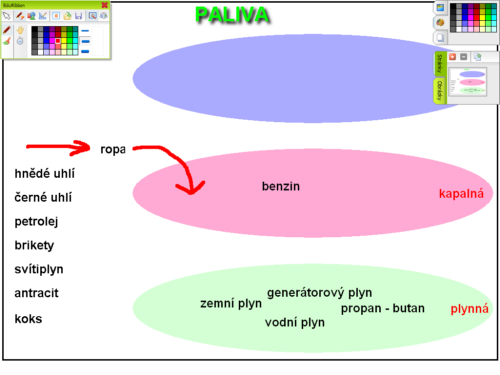 9. Použijte svůj připravený interaktivní snímek ve výuce.