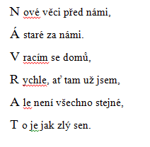 MAGDALENA HANUSOVÁ Návrat je těžký pro každého PETRA REDKOVÁ Navrátit se? Asi ani nechci.