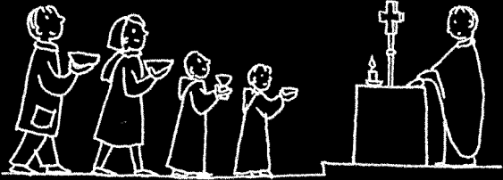 Pohřeb: Slavomír Štangler, 24. 4. 2013, Těchonín, 67 let. Pokračování komentáře ke mši svaté z minulého čísla Zvonů. Obětní průvod Ministranti nejprve připraví oltář. Potom následuje přinášení darů.