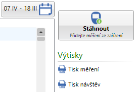 9. Stahování dat glukometrů Bayer Contour TS, LINK a Plus GlucoContro umožňuje stahování výsledků ze tří druhů glukometrů Bayer Contour TS, Contour LINK a Contour Plus.