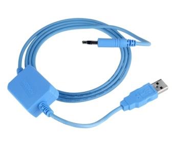 Spojení glukometru s počítačem je možné pouze s použitím dedikovaného USB kabelu od firmy Bayer. USB kabel ke glukometru od firmy Bayer lze zakoupit v e-obchodu.
