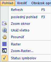 1.16 Ulož Tato záložka umožňuje aktivování nebo deaktivování funkce Vrať poslední krok na liště symbolů zadání počtu kroků, které je možné vrátit.