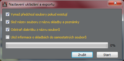 Otevřít Otevřít již vytvořený projekt Vyberte projekt ze seznamu levým kliknutím myši. Pokud chcete použít Master a Slave provoz, zaškrtněte políčko Aktivuj synchronní Slave mód. Stiskněte OK.