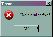 R-Keeper V6 Руководство менеджера Obr. 5 Možné problémy * Nesprávně zadané heslo. V tomto případě systém vydá upozornění, zobrazené na obr. 6. Obr. 6 Klikněte na (nebo zmáčkněte klávesu [Enter]) a zopakujte pokus.