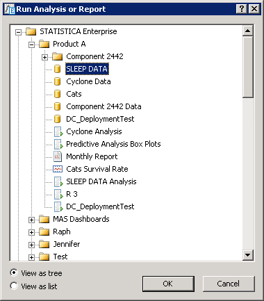 Migrace databáze Nástroj Migrace databáze je upraven pro databázové schéma STATISTICA 10 Enterprise a je nyní dostupný přímo v rámci STATISTICA Enterprise.