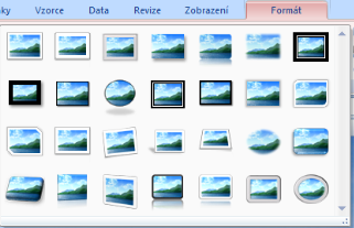 3.2. Úpravy obrázků Označíme li obrázek vložený z dokumentu, objeví se okolo něj další rámeček a další ovládací prvky.