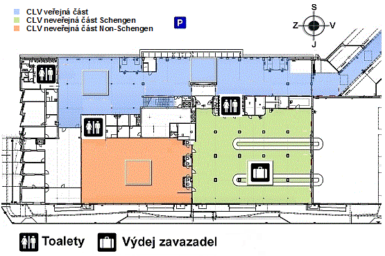 UTB ve Zlíně, Fakulta managementu a ekonomiky 34 4.3.2 Schéma letiště Obr.