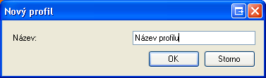 ZALOŽENÍ PROFILU KROK ZA KROKEM - E-SHOP - Příklad pro přenos profilu typu E-shop z databáze Access na FTP server.