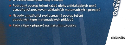 : VI 10469V1 čeština ; učivo ; cvičení ; test ; maturita Publikace přináší vyčerpávající informace o maturitě z češtiny (obecné informace o zkoušce z českého jazyka a literatury, průvodce