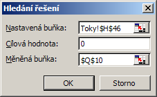 Práce s modelem Teď když již máme připravený model můžeme vyzkoušet některé analytické metody. Jako první si vyzkoušíme najít maximální možnou cenu nemovitosti za současně definovaných podmínek.