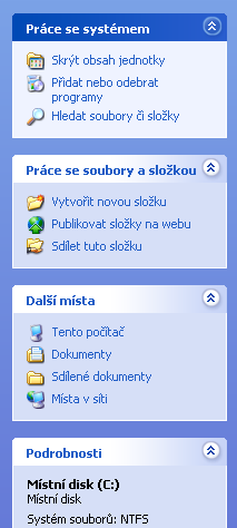 Do okna bude přidána složka s názvem Nová složka. Jelikož název je zvýrazněn modře a bliká u něj kurzor, Windows Vás tímto vyzývají, abyste zadali název této složky.