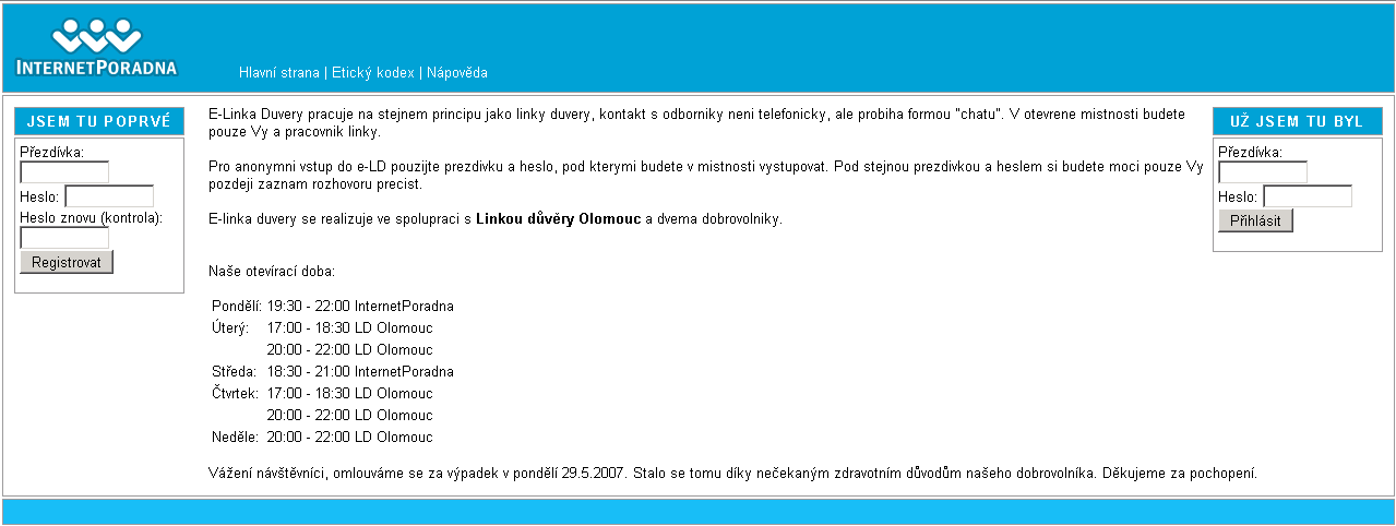 Počet odpovědí v roce 26 dle oblastí: Počet dotazů 3576 1% Zrakové 24 6% Sluchové 138 4% Tělesné 55 15% Mentální 1 3% Drogy 29 6% Občanské 124 29% Psychol 177 3% Duchovní 39 1% Menšiny 34 1%