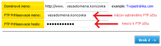 2. Přihlášení se do SiteReptile Na stránce https://sitereptilecz.dnsserver.