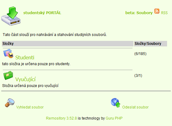 PORTÁL BETA i studenti jiných oborů FPF SU v Opavě.