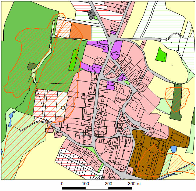 bydlení a 2,5 ha (3,6 %) ploch navrhovaných ke sportu a rekreaci.