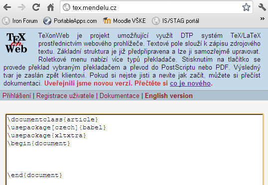 může využít jednu z následujících možností. Obě využívají již zmiňovaný styl dipp.sty používaný na Mendelově univerzitě v Brně. 2.