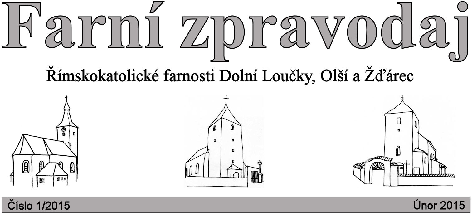 Farnost ravodaj S novým rokem přichází i nový Farní zpravodaj. Bude vycházet častěji, vždy začátkem každého měsíce, o letních prázdninách vyjde pouze jedno číslo.