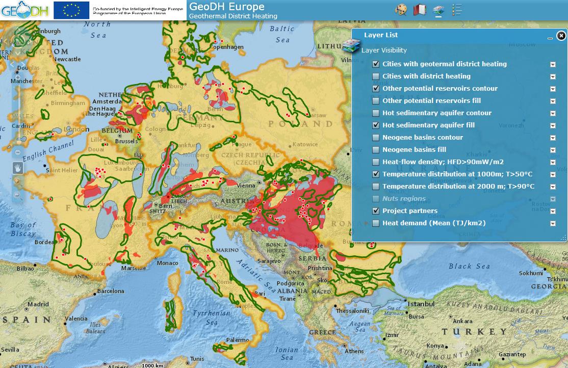 Potenciál geotermálních zdrojů pro dálkové vytápění