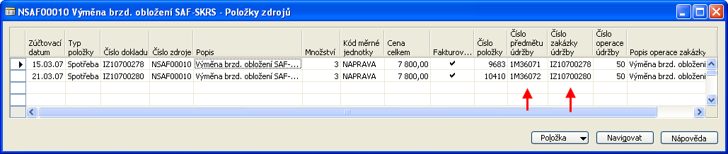 Specifikem mechaniků v ERP je také účtování nákladů za jejich práci. Náklady na mzdy jsou v OMEGA SERVIS HOLDING a.s. brány jako režijní.