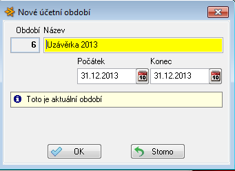 Následuje okno s nabídkou provedení archivace dat, kterou důrazně doporučujeme provést.