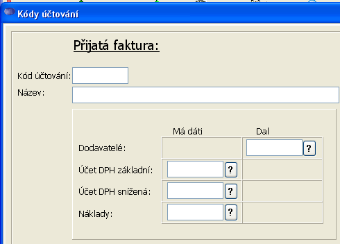 Maska číselné řady nastavení formátu číselné řada (např. 2011-00001). Maska určuje pevnou část čísla (např. rok) a část, která se automaticky zvětšuji pro další faktury.