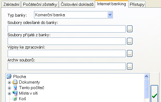 Počáteční zůstatky: Záložka počátečních zůstatků je určena k zadání počátečních zůstatků na začátku účetního období. Vloží se jak zůstatek v účetní měně (Kč) tak i v cizí měně (pokud se používá).