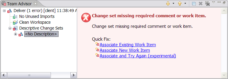 Enables Process Automation and Guidance Team Advisor Rules can be run when delivering changes to enforce team or organizational standards Helps ensure higher quality results Using through Rational