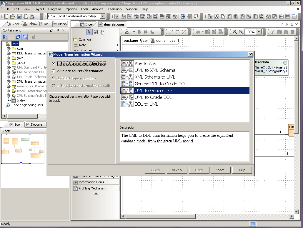 Obrázek 8: MagicDraw - activity diagram, zdroj: http://www.magicdraw.com/images/screenshots/md_uml_screenshot.