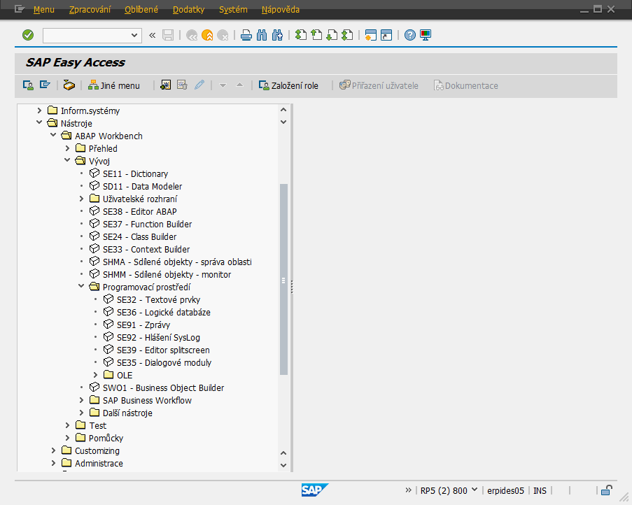 Část 2 SAP podrobněji / Jazyk ABAP Jazyk: ABAP/4 -