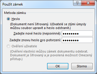 Kapitola 9: Karta Revize 111 Omezení úprav Omezení formátování 9.7 Zámek Dokument je možné zamknout a omezit tak úpravy, OBR. 9-16: OMEZIT ÚPRAVY které je povoleno v dokumentu provádět.