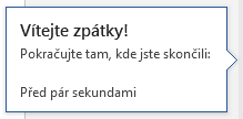 Kapitola 1:Editace dokumentu 13 Režim kompatibility Psaní textu Zpět Automatické ukládání Zobrazení dokumentu Pokračování v úpravách a čtení Dokumenty vytvořené v Microsoft Wordu verze 2013 mají