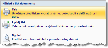 32.2. Odeslání dokumentu emailem Pro nás je mnohem zajímavější odeslání dokumentu emailem.