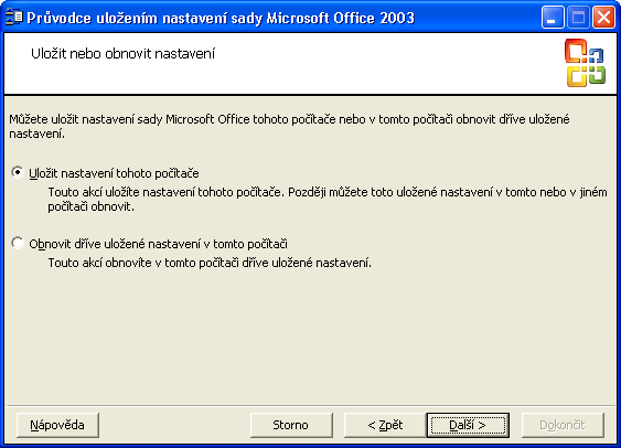 Kapitola 8 Přizpůsobení aplikačního rozhraní Office 2003 151 3.