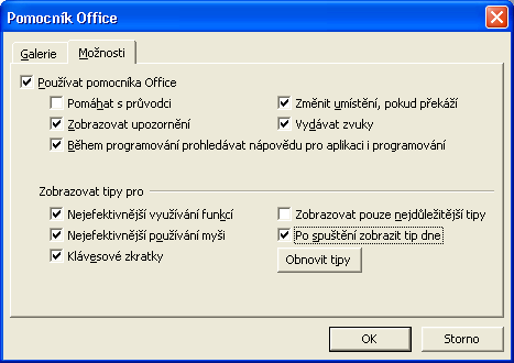 Kapitola 3 Odborná pomoc k Microsoft Office 2003 21 Podrobnější informace k práci s podoknem Výsledky hledání najdete v části Podokno úloh Nápověda dále v této kapitole.