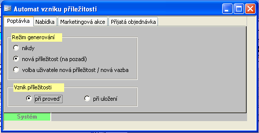 II. den školení PODZIM 2010 43 Automatický vznik příležitosti Konfigurovatelné podmínky pro vznik příležitosti umožňují zautomatizovat vznik příležitosti při vzniku nebo uzavření: poptávky nabídky