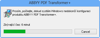 2. Řiďte se pokyny průvodce instalací. Instalace prostřednictvím příkazového řádku S použitím níže popsaných parametrů spusťte soubor setup.