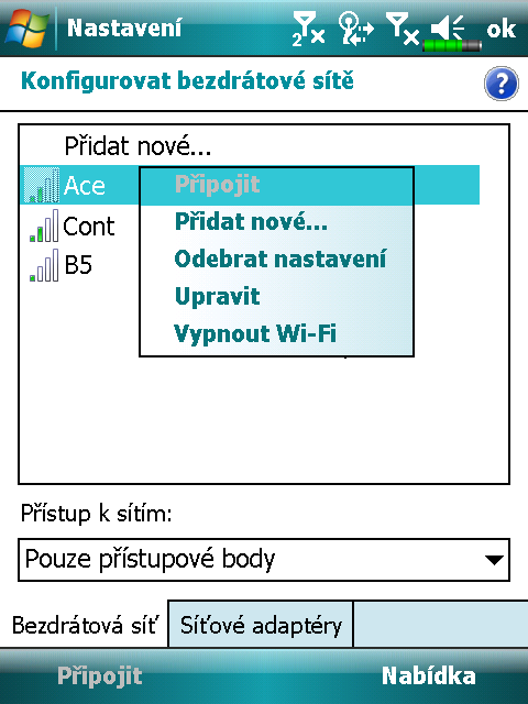 7. Nastavte dle pravidel a informací aktuální lokality. ❶Ověření: Zvolte Otevřít ❷Šifrování dat: Zvolte WEP pro aktivaci vstupní lišty pro Síťový klíč ❸Síťový klíč ❹Rejstřík klíčů 8.