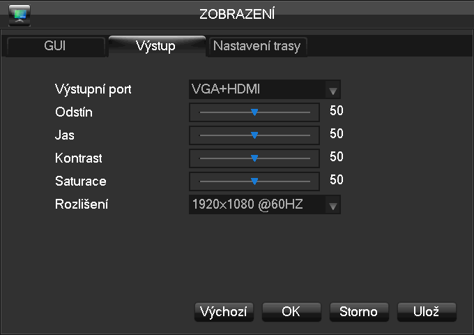 4.9.2. Zobrazení [Průhlednost] Lze nastavit 4 stupně průhlednosti. [Zobrazení názvu kanálu] Pojmenování a změna názvu kanálu. Povolené znaky jsou symboly, písmena a číslice.