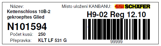 Materiálová obsluha výroby Tlakový způsob výdej na zakázku v době jejího uvolnění do výroby zásobování pomocí běžných NZV a VZV Tahový způsob doplňování zásoby v supermarketech v okamžiku dosažení