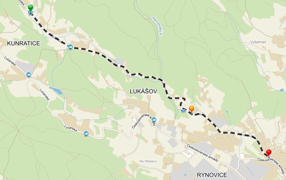 3. Úsek časovky (3,2km) Třetí střídání cyklistů