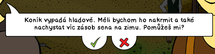 Na 5 stránkách se dostanete do jednotlivých prostředí života na venkově sečení louky, zazimování včel, výroba moštu apod.