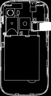 3. Drţte kartu microsd kovovými