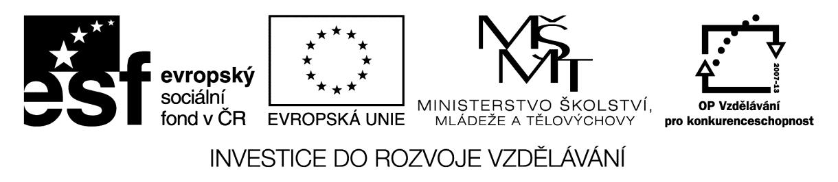 ZPRÁVA Z JAZYKOVÉHO KURZU TECHNICKÉ ANGLIČTINY v rámci projektu Vytváření nových sítí a posílení vzájemné spolupráce v oblasti inovativního strojírenství Registrační číslo projektu: CZ.1.07/2.4.00/31.