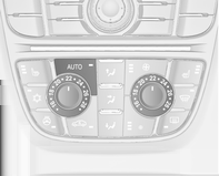 Klimatizace 127 Regulaci rychlosti ventilátoru v automatickém režimu lze změnit v nabídce Nastavení. Přizpůsobení vozidla 3 109. Všechny větrací otvory jsou v automatickém režimu ovládané automaticky.