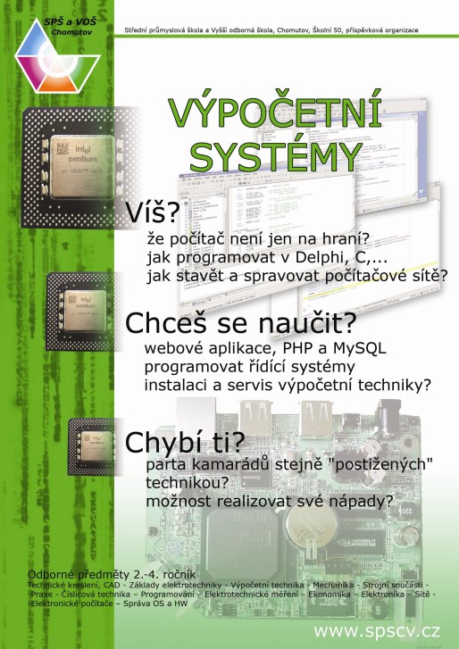 První dva ročníky budete studovat všeobecný technický